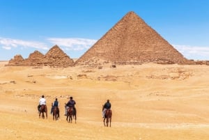 Giza: Wycieczka konna wokół piramid w Gizie