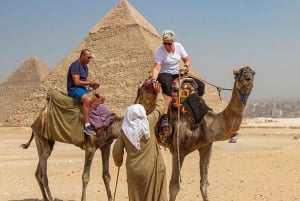 Giza: Pyramid, Memphis, Sakkara W/Opt Dahshur & Felucca Tour