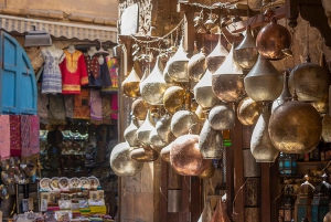 ギザ：エジプト博物館＆オプションのカーン・エル・ハリリ観光