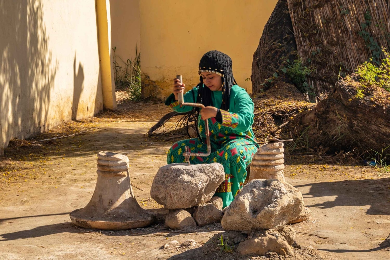 الجيزة: جولة نصف يوم في القرية الفرعونية مع خدمة النقل من الفندق