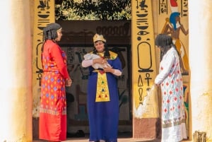 الجيزة: جولة نصف يوم في القرية الفرعونية مع خدمة النقل من الفندق