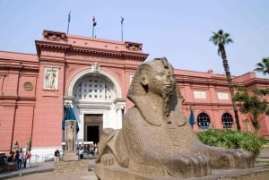 Visite du plateau de Gizeh, du musée égyptien et du bazar depuis Le Caire