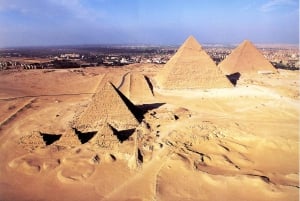 Giza-pyramidene og egyptisk museum