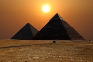 Giza-pyramidene og egyptisk museum