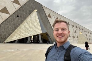 Giza Pyramids and Grand Egyptian Museum