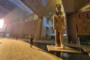 Giza Pyramids and Grand Egyptian Museum