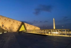 Giza Pyramids and Grand Egyptian Museum