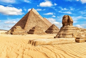 Giza Pyramids and Grand Egyptian Museum