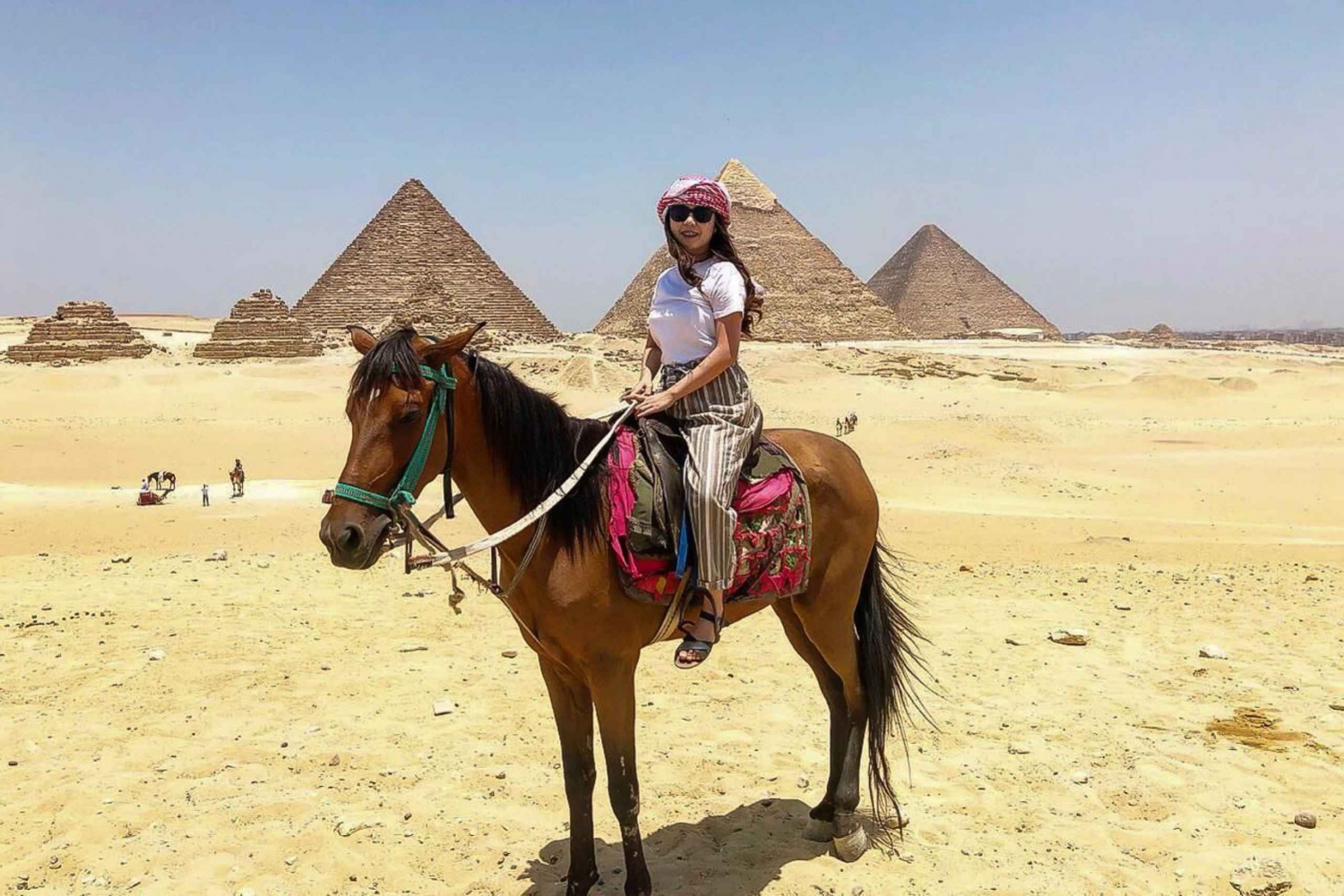 Pyramidene og sfinksen i Giza: Halvdagstur i privat regi