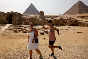 Giza Pyramids and Sphinx: Half-Day Private Tour