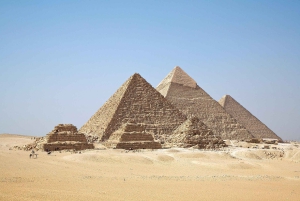 Tour privato delle Piramidi di Giza e della Sfinge dal Cairo con pranzo