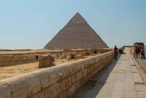 Giza: Pyramids at Sunset Guided Camel Tour