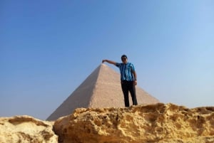 Cairo: Giza Pyramids Egyptian Museum and National Museum