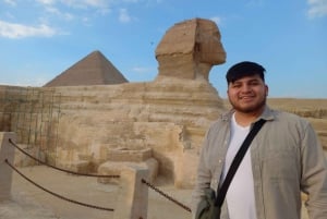 Cairo: Giza Pyramids Egyptian Museum and National Museum