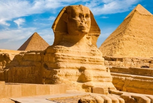 Giza-pyramidene, Egyptisk museum fra Ein El Sokhna havn.