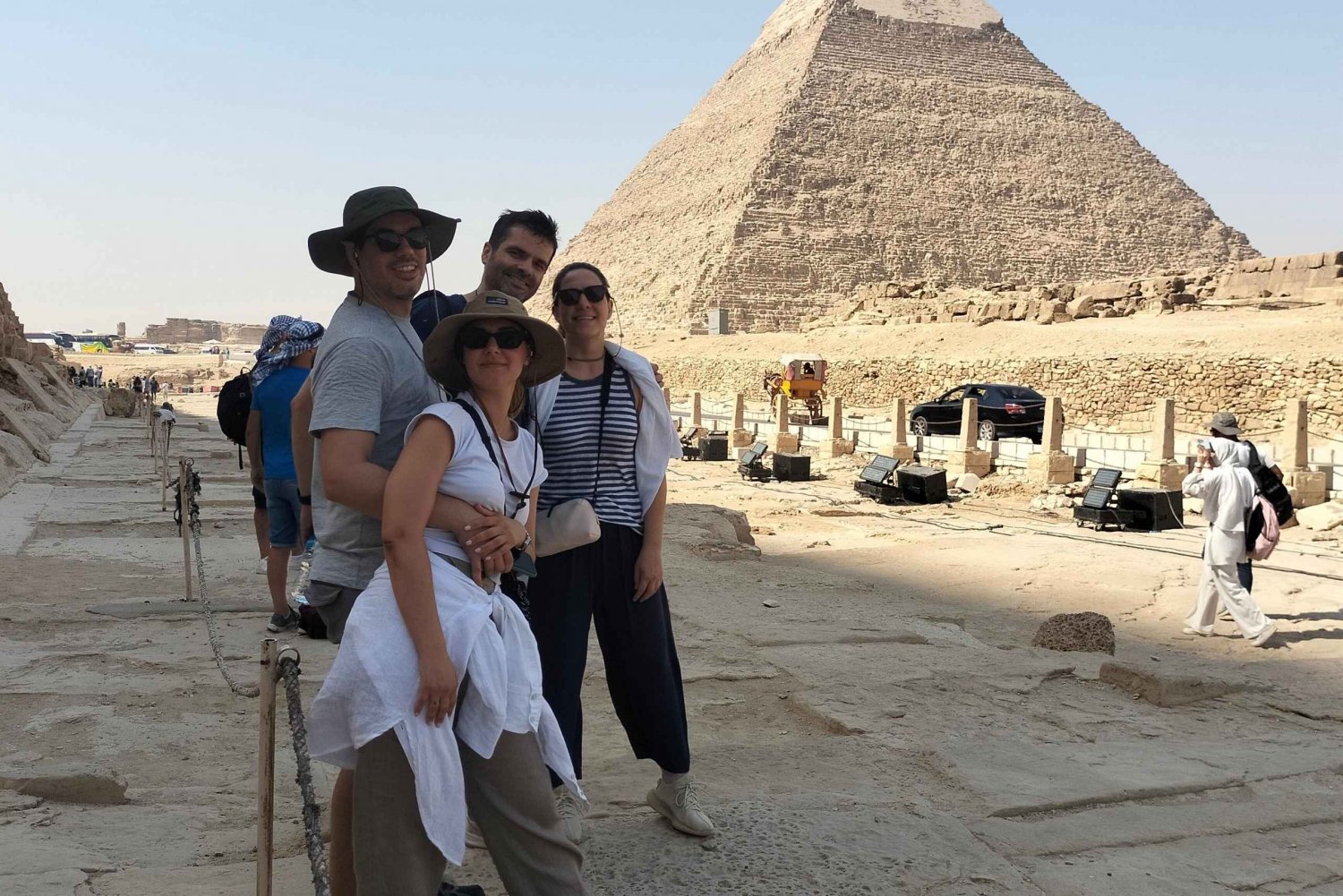 Piramides van Gizeh, mummiemuseum en bazaar privé dagtour