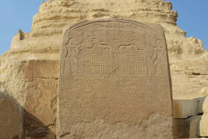 Visite privée d'une journée des pyramides de Gizeh, du musée des momies et du bazar