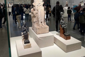 Visite privée d'une journée des pyramides de Gizeh, du musée des momies et du bazar