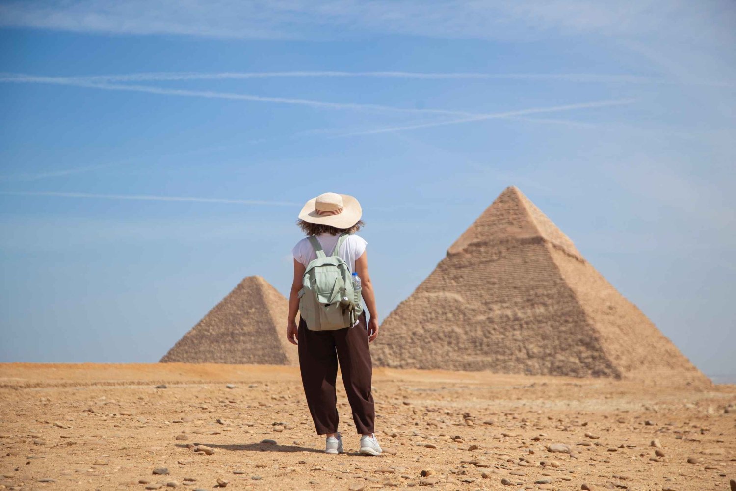 Tour a piedi delle Piramidi di Giza: salta la fila, Sfinge e panorami