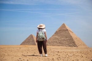 Tour a piedi delle Piramidi di Giza: salta la fila, Sfinge e panorami