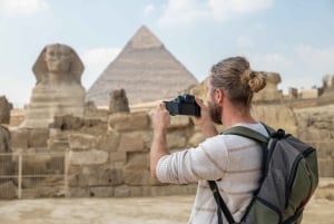 Tour a piedi delle Piramidi di Giza: salta la fila, Sfinge e panorami
