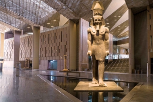 Kairo: Omvisning i det store egyptiske museet, pyramidene i Giza og Sfinksen