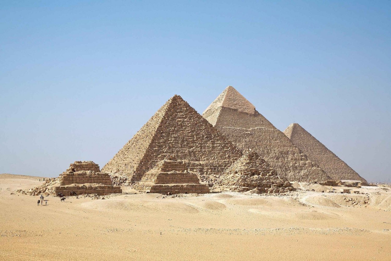 Excursão particular às Grandes Pirâmides e à Esfinge saindo do Cairo com almoço
