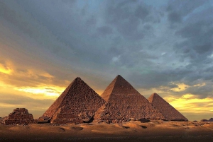 Grote piramides en sfinx privétour vanuit Caïro met lunch
