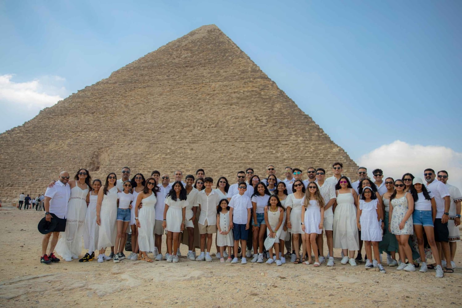 Groepsreis naar de piramides en sfinx van Gizeh