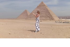 Le Caire : Visite des Pyramides de Gizeh et du Grand Musée Egyptien avec déjeuner