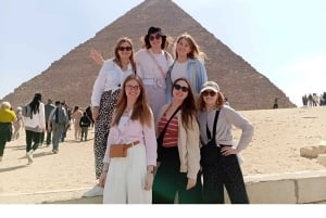 Le Caire : Visite des Pyramides de Gizeh et du Grand Musée Egyptien avec déjeuner