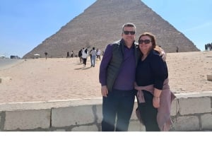 Le Caire : Visite des Pyramides de Gizeh et du Grand Musée Egyptien avec déjeuner