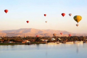 Hurghada:10 päivän Egyptin kiertomatka, Niilin risteily, ilmapallo, lennot