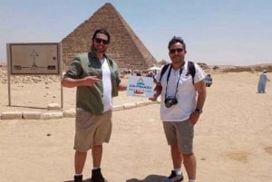Z Hurghady: 2-dniowa wycieczka do Kairu i Luksoru z hotelem i lotami