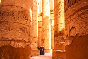 Från Hurghada: Kairo och Luxor 2-dagarsresa m/hotell & flyg