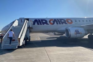 Hurghada: dagtour naar Caïro met vlucht, piramides, sfinx en museum