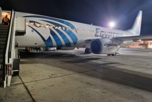 Hurghada: dagtour naar Caïro met vlucht, piramides, sfinx en museum