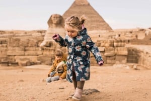 Hurghada: gita di un giorno al Cairo con giro a cavallo lungo le piramidi di Giza
