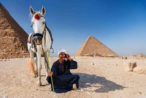 Hurghada : Excursion d'une journée en avion au Caire et à Gizeh dans l'ancienne Égypte