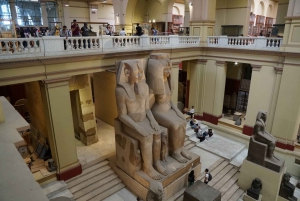 Fra Hurghada: Cairo Pyramids & Museum Tour med Nilkrydstogt