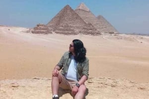 Hurghada: Cairo Highlights Day Tour with Pickup & Flight
