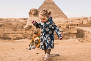 Hurghada: Gizan pyramidien ja Kairon museon varrella oleva kameliratsastus