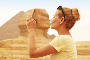 Hurghada: Full-Day Cairo, Giza Pyramids & Museum Guided Tour