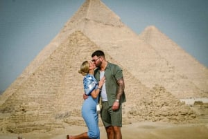 Hurghada : Excursion d'une journée au Caire en avion