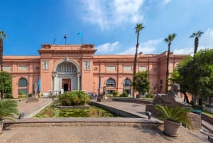 Hurghada: Caïro Piramides, Sfinx, Museum & Khalili Souq Tour