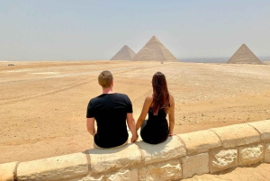 Hurghada: Excursión de un día al Gran Museo Egipcio, Pirámides y Esfinge