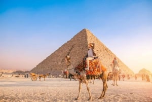 Hurghada: Luxor, Safari, Orange Bay & Kairo med transfer