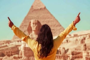 Hurghada: Private 2-Day Cairo, Giza, Sakkara & Memphis Tour