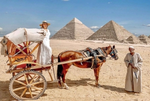 Hurghada: Private 2-Day Cairo, Giza, Sakkara & Memphis Tour