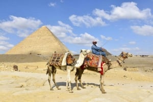 Hurghada: Private 2-Day Cairo, Giza, Sakkara & Memphis Tour